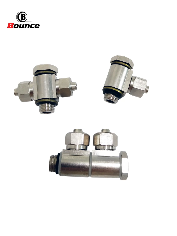 

Tyre Changer Tyre Raking Machine Accessories Tyre Changer Gas Pipe Joint Valve Metal Copper Joint Tyre Rake Accessories
