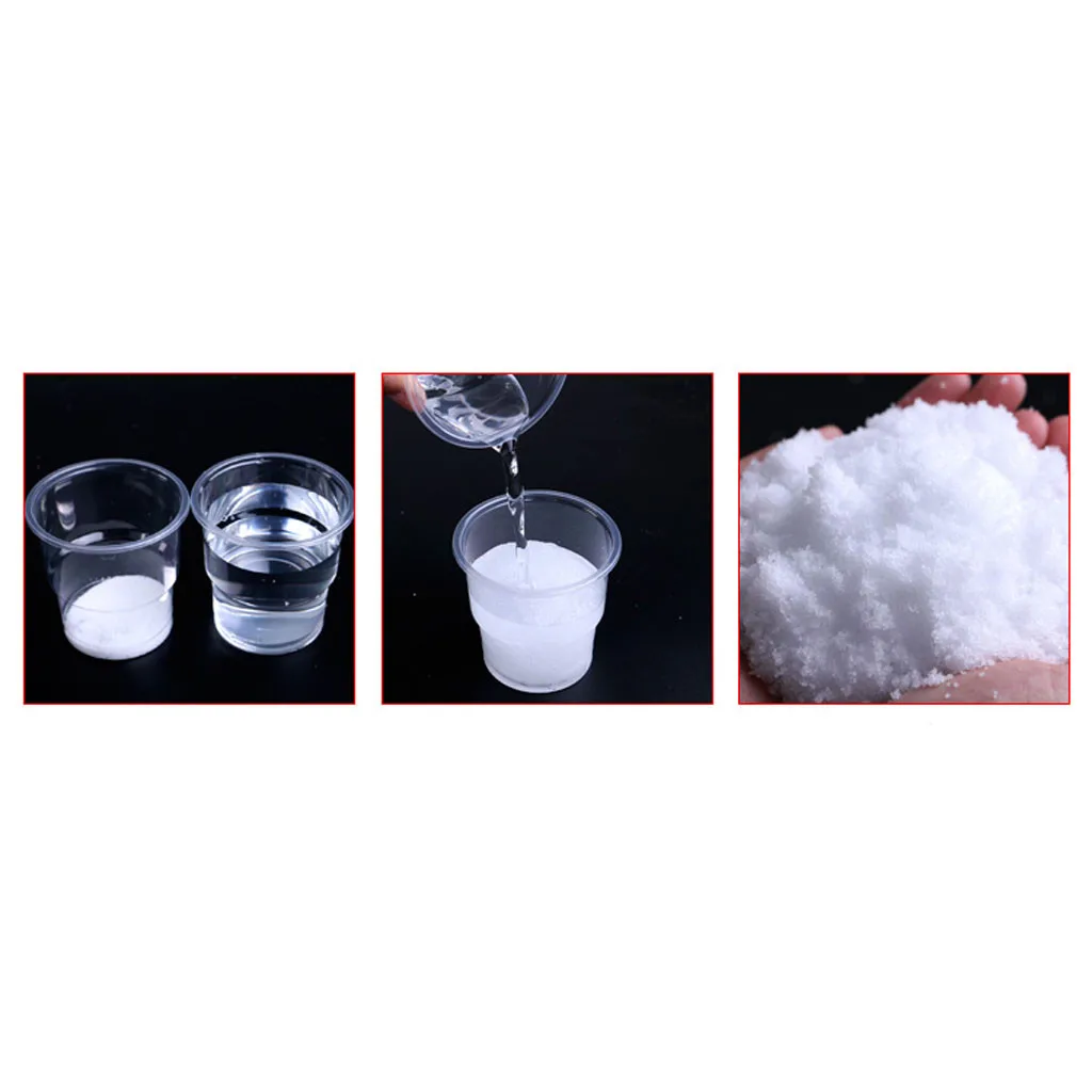 Christmas Magic Snow Powder Instant Xmas Tree Decorations Home Decor Artificial Scene Gift DIY | Дом и сад