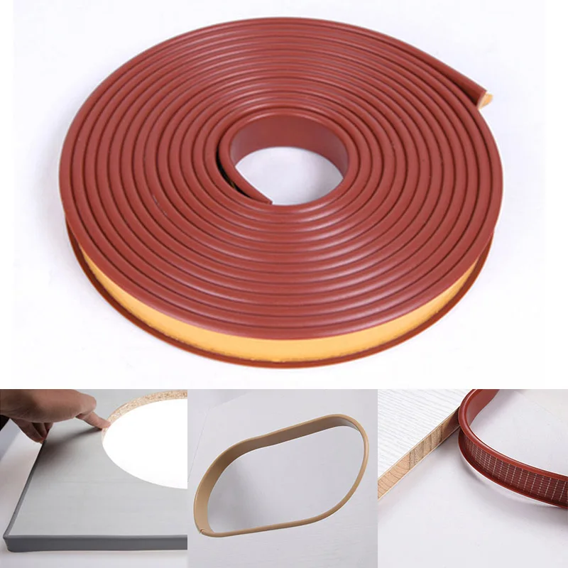 

PVC Furniture Edge Banding Protective Tape Veneer Cabinet Table Edge Sealing Stool Cabinet Wood Edge Banding