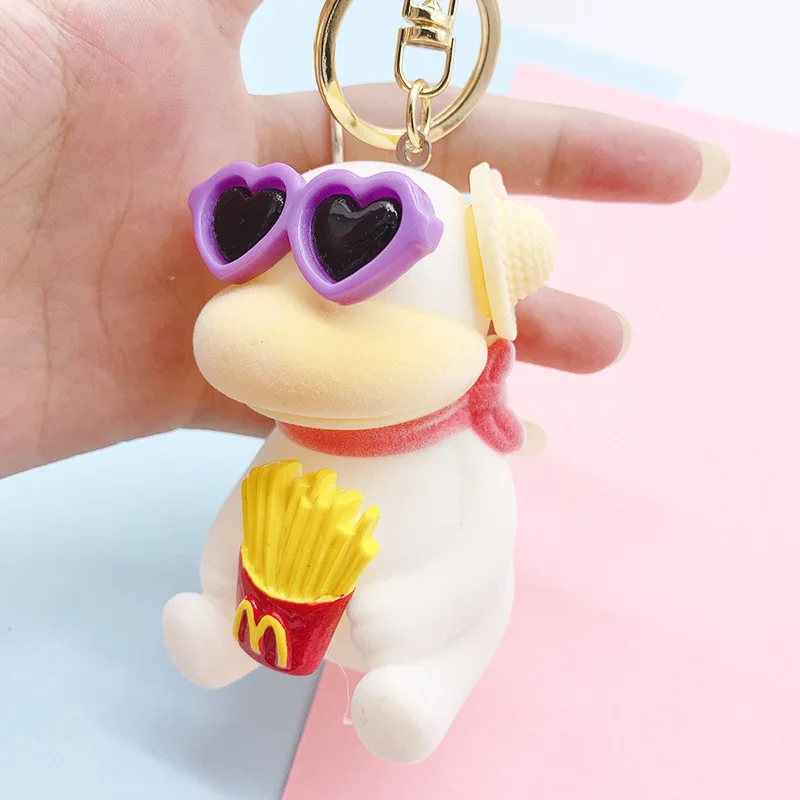 Новинка 2020 стильная одежда солнцезащитные очки медведь брелок изысканный