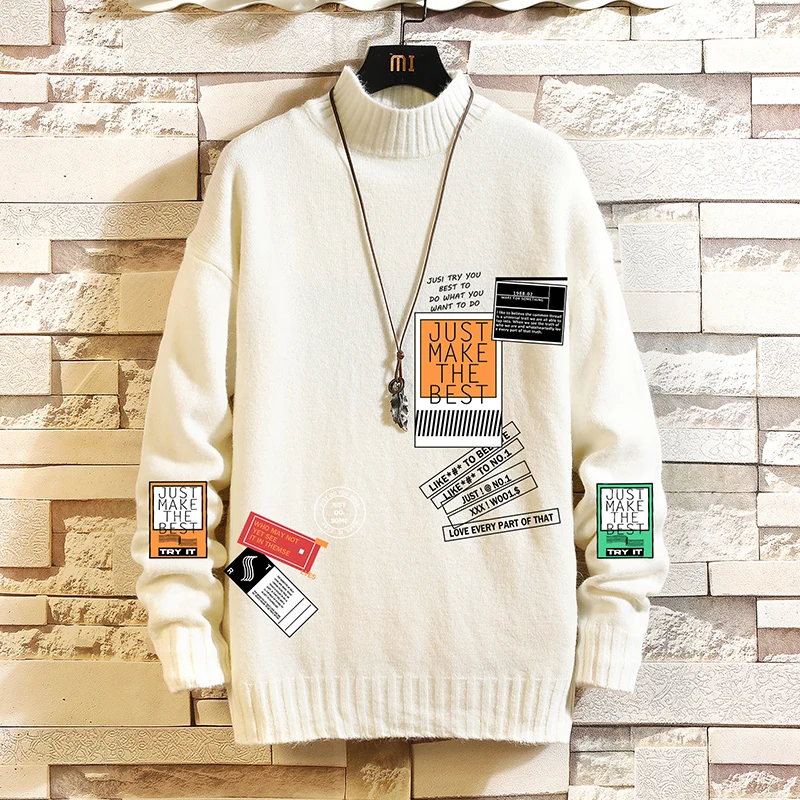 

Мужской теплый трикотажный свитер, мягкий теплый классический пуловер, Осень-зима 2021