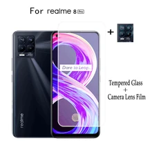 Full Glue Glass For Realme 8 Pro Screen Protector For Realme 8 Pro Tempered Glass Protective Phone Film For Realme 8 Pro Glass