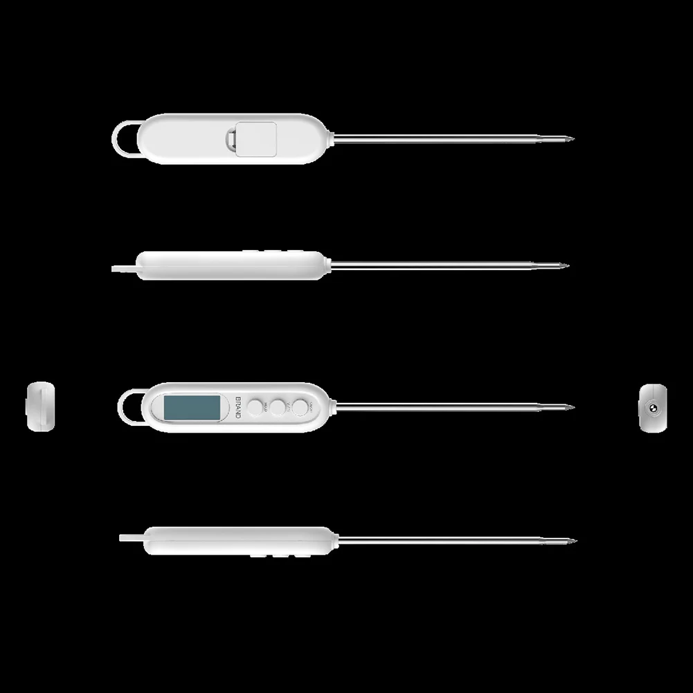 

Stainless Steel ABS Plastic Digital Thermometer Instant Reading Cooking Food Kitchen BBQ Temperature Meter Gauge