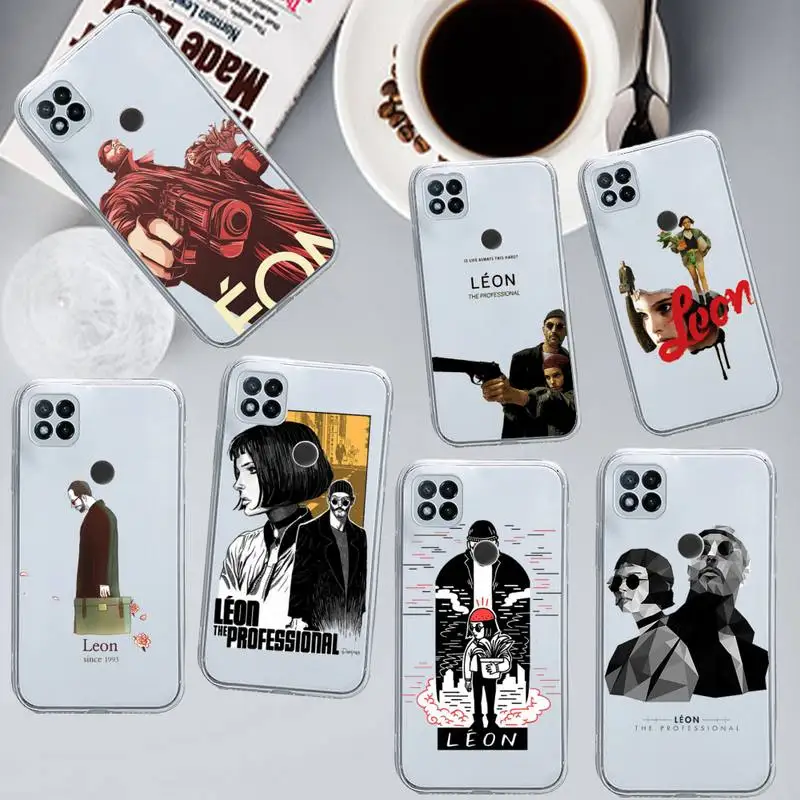 

Killer Leon movie Phone Case Transparent for Xiaomi redmi note 8 9 10 11 t lite pro ultra mix 4 k40