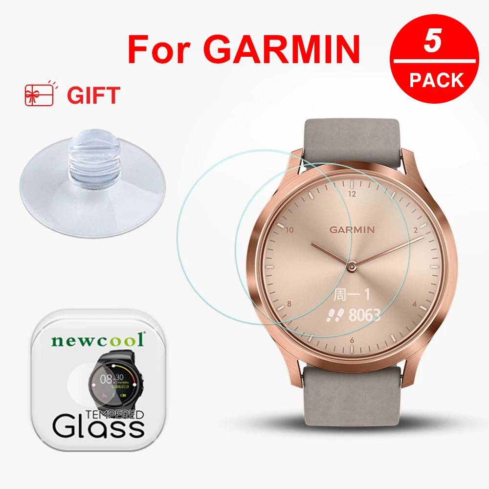 Закаленное стекло 5 шт./лот Защита экрана для Garmin Forerunner 225 235 620 735XT 935 935xt 630 Vivoactive HR S60
