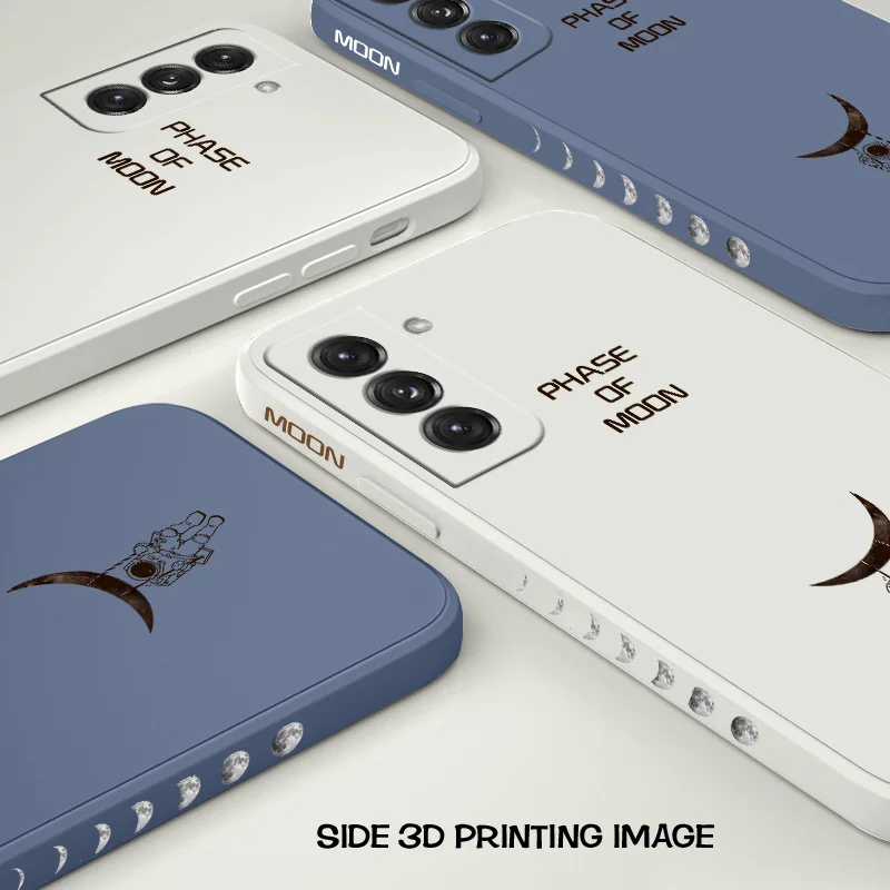 Hanging Astronaut Phone Case For Samsung Galaxy S21 S22 S20 FE S10 Note 20 10 Ultra Plus A72 A52 A32 A71 A51 A41 A31 A21S Cover