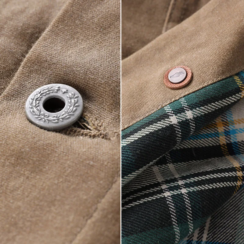 

WT-0006 Read Description! Asian Size Good Quality Cotton Canvas Wax Water Proof Jacket