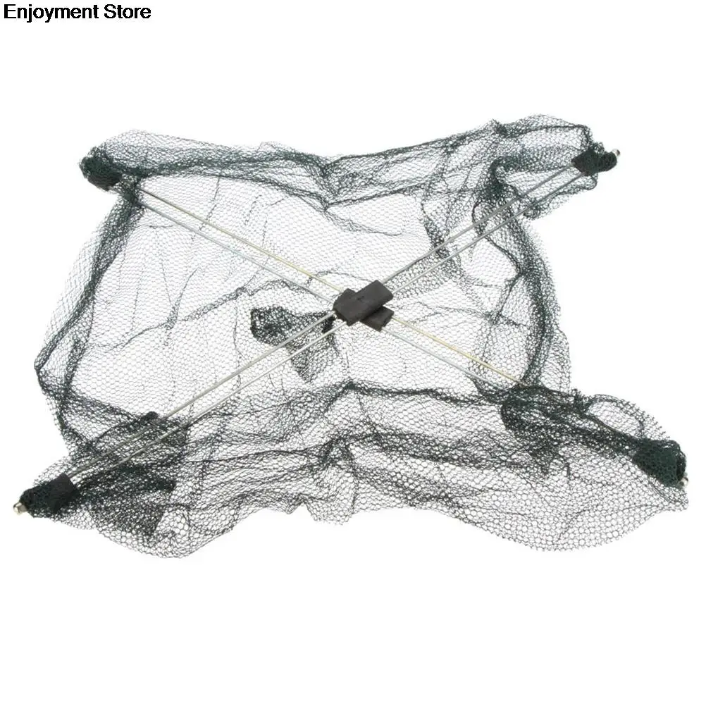 Складная сетка Ловушка приманки Литой Сачок Краб креветки сандалии на высоком