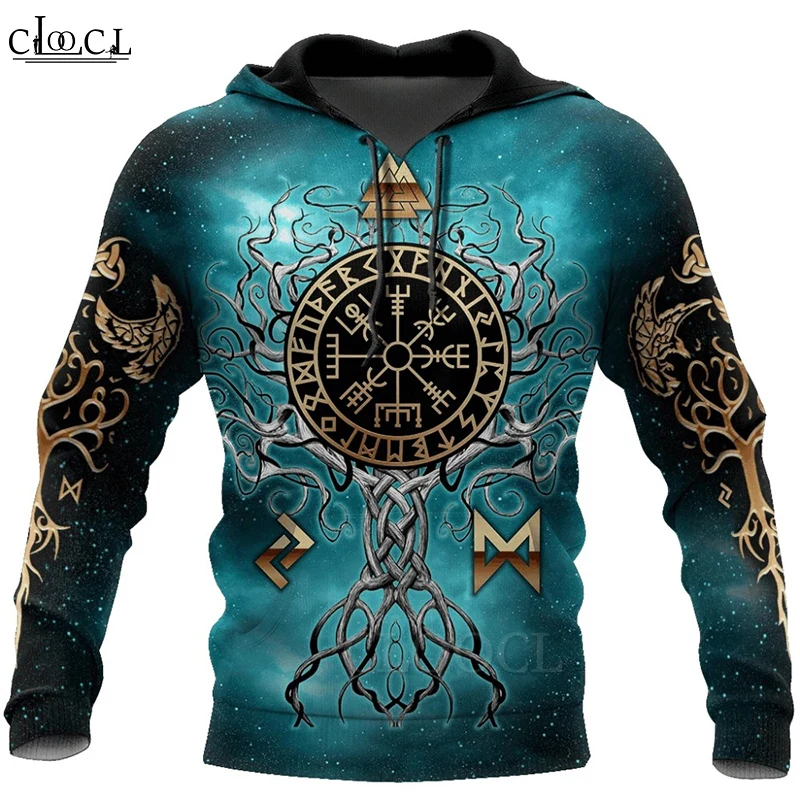 Толстовка унисекс с 3D рисунком дерева жизни в стиле Харадзюку|Мужские толстовки