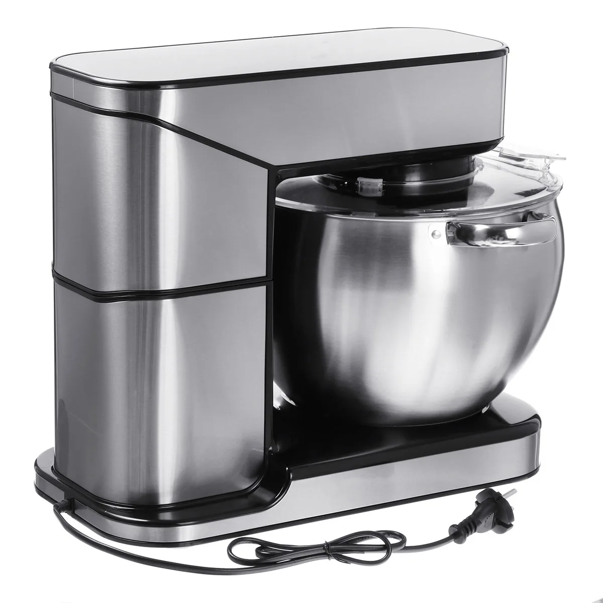

10L 2000W,Stand Mixer,Stainless Steel Kneading Machine,Electric Food Mixer with Blender 2 Hook And Wire Whip, 6 Speed Food Mixer