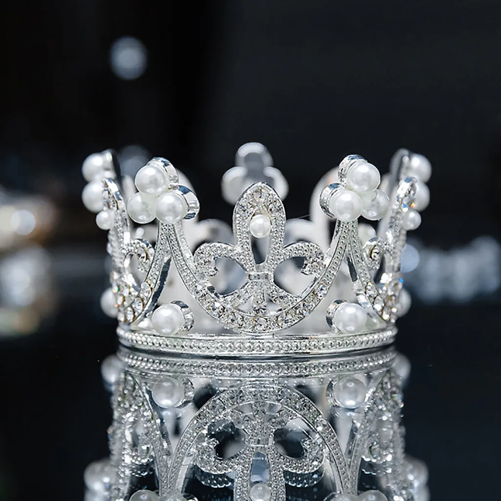 2019 Children Crown Tiara Queen King Diadem Prom Headdress Boys and Girls Tiaras Crowns for Birthday Cake hair jewelry | Дом и сад