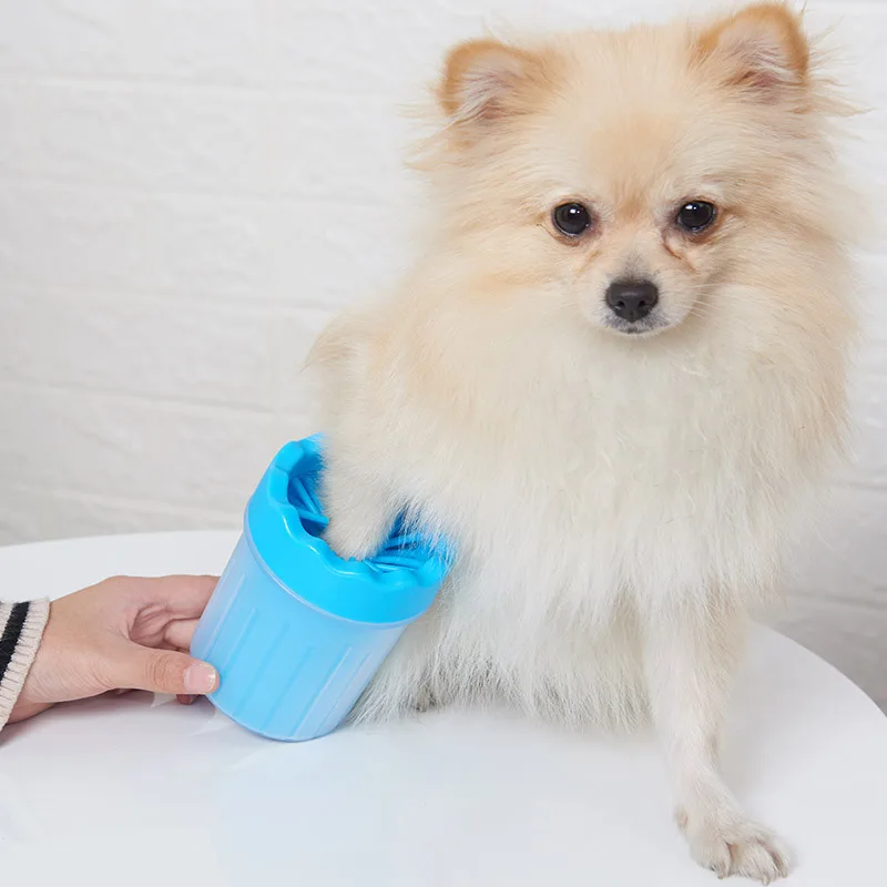 Вантуз для собак приспособление очистки лап силиконовый ухода за кошками ножная