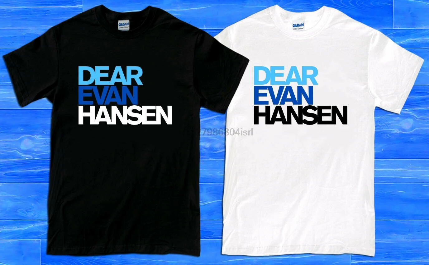 DEAR EVAN HANSEN логотип американская музыкальная Мужская Футболка размер S до 2XL |