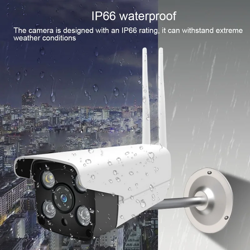 HD 720P IP камера уличная Водонепроницаемая беспроводная наблюдения светодиодный/ИК