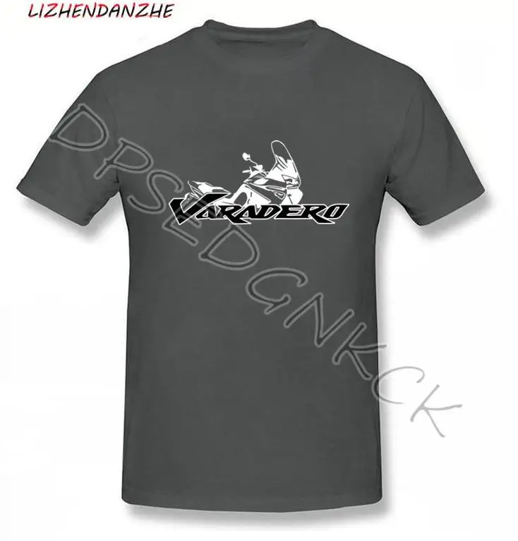 Футболка мужская 100% хлопок модная тенниска с коротким рукавом HONDA VARADERO Xl 1000