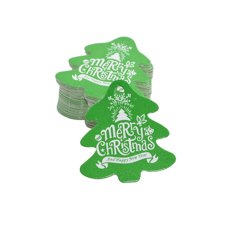 50/100 шт. декоративные подвески в форме рождественской елки | Дом и сад