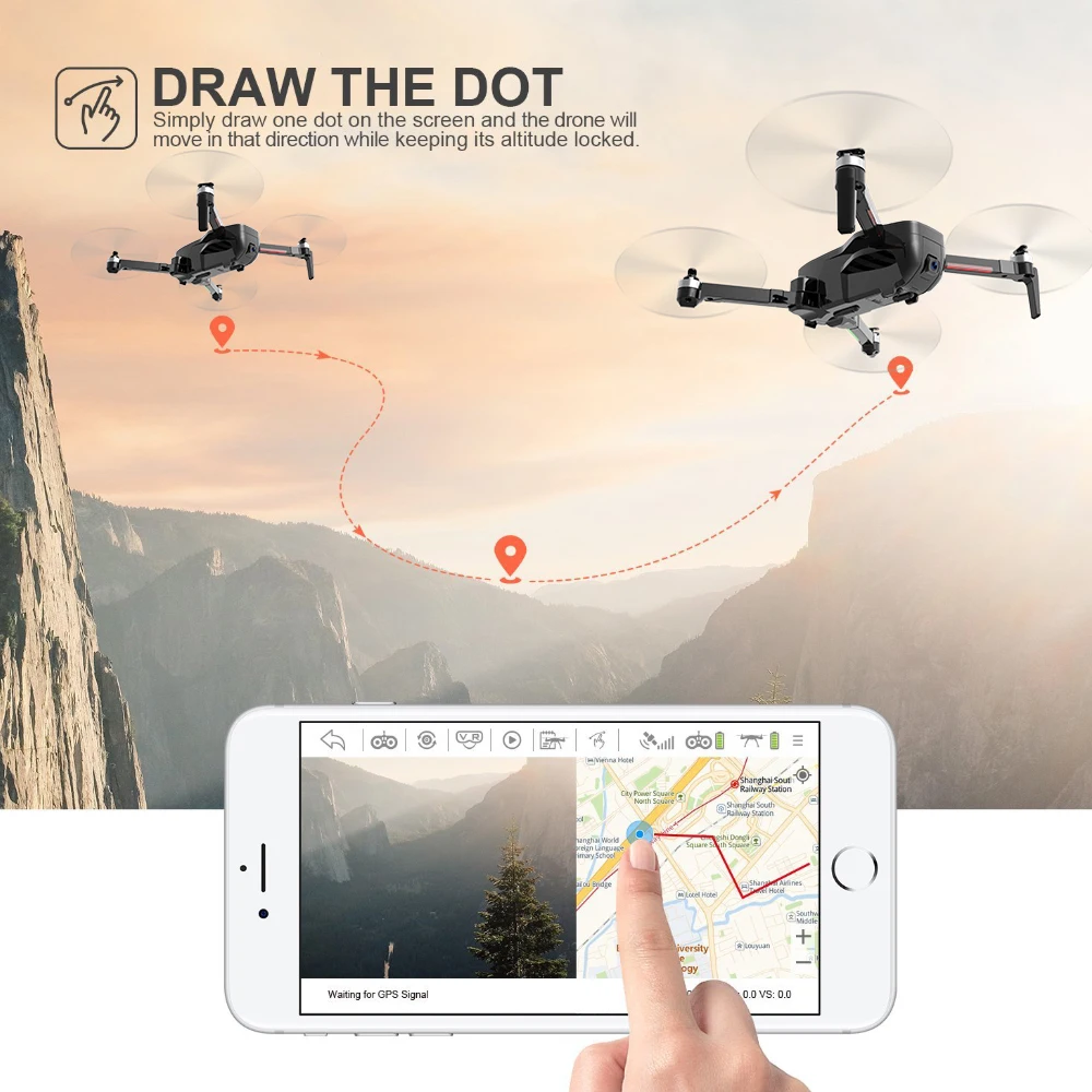 CSJ-X7 мини-Дрон с камерой 4K 5G Wifi gps FPV Квадрокоптер складной Профессиональный Дрон Радиоуправляемый вертолет Дрон с коробкой