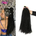 Lydia богемная коса синтетические волосы для наращивания Freetress, вязаные крючком косички волос 14 дюймов 1 шт. Чистый Цвет Канекалон оптом плетеные волосы афро курчавые