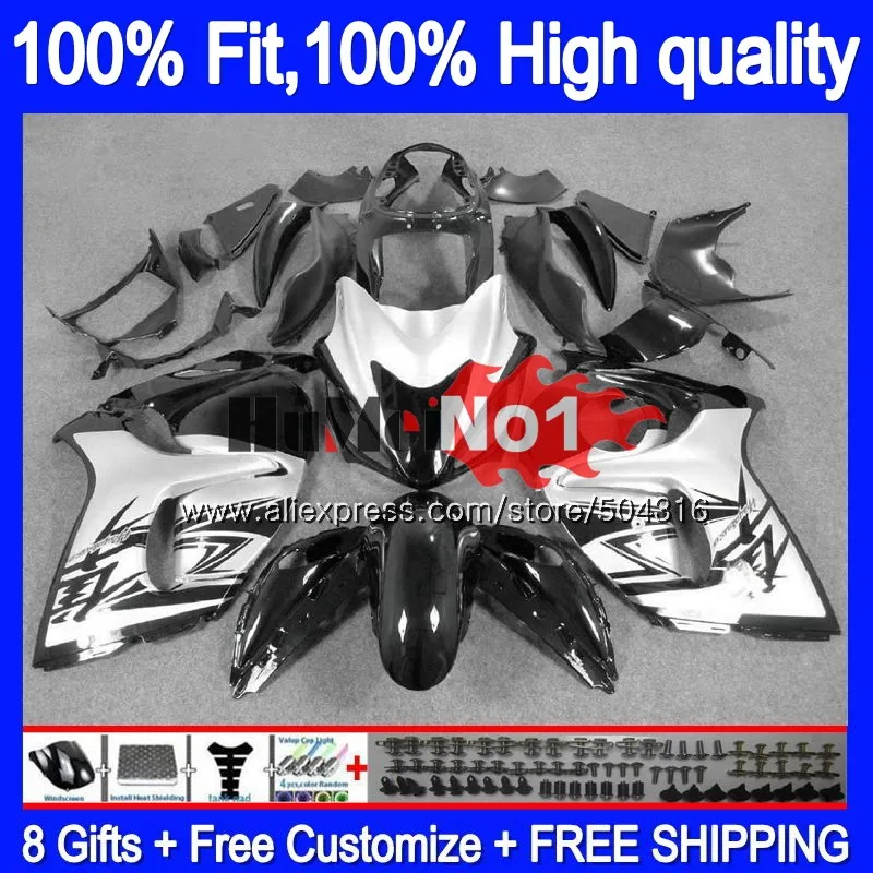 

Injection For SUZUKI GSXR-1300 GSXR 1300 Hayabusa 30MC.62 GSXR1300 2008 2013 2014 2015 2016 08 13 14 15 16 Fairing Silver black