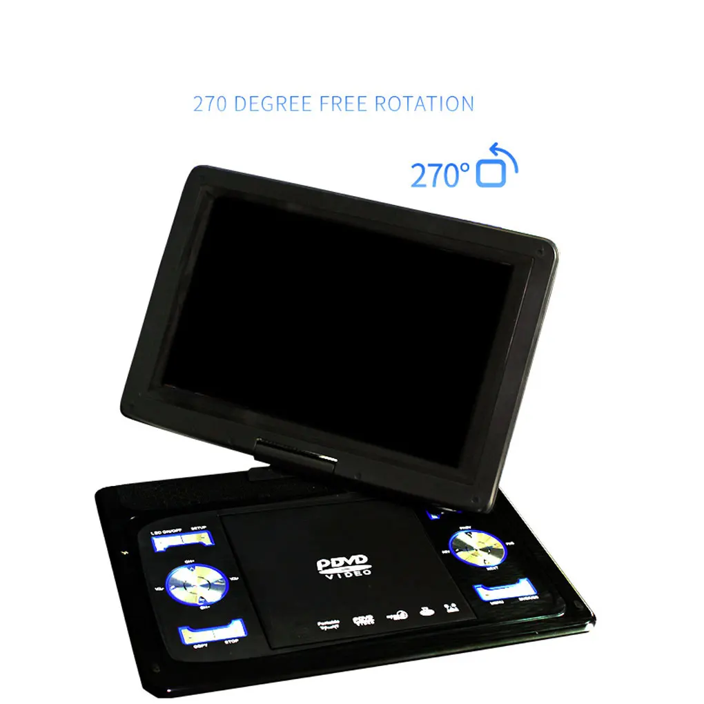 13 9 &quotPort able DVD-плеер AV входной выходной кабель беспроводной прием ТВ-сигнала