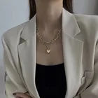 Ожерелье женское многослойное, в стиле хип-хоп