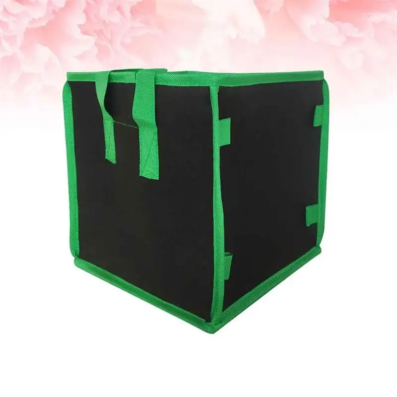 

1PC Garden Plant Growing Bag Nonwovens Planting Pouch Square Planting Bag Plant Growing Bag for Planting Use