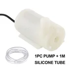 DC 3-5V DS766 Mini Micro погружной водяной насос + 1M силиконовая трубка для аквариумов