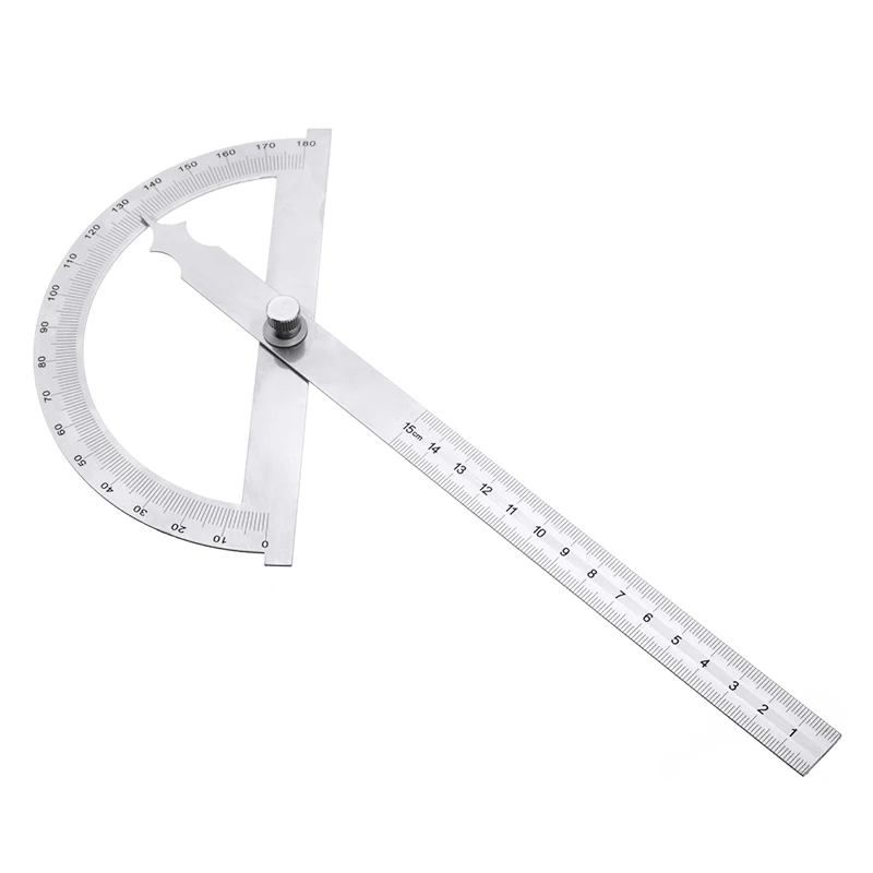 Высококачественный полукруглый транспортир с углом поворота 180 градусов линейка