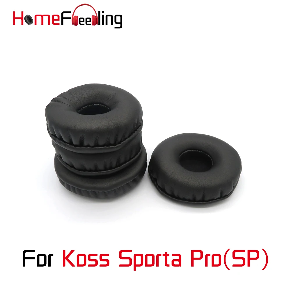 

Homefeeling Ear Pads For Koss Sporta Pro SP Earpads Round Universal Leahter Repalcement Parts Ear Cushions