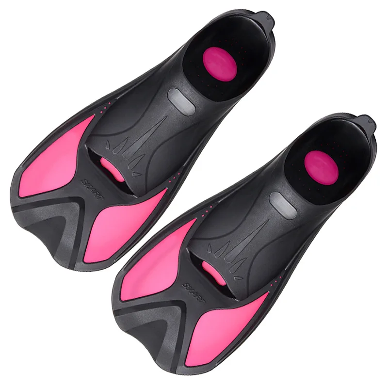 

Adult Kids Diving Fins Snorkeling Foot Flipper Beginner Swimming Fins Equipment Portable short Frog Shoes women Men Water sports