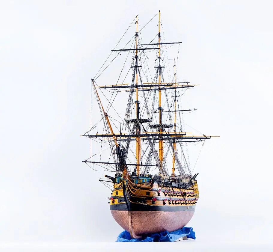 HMS Victory масштаб 1805 1/96 1032 мм 40 дюймов деревянная модель комплект корабля | Игрушки и