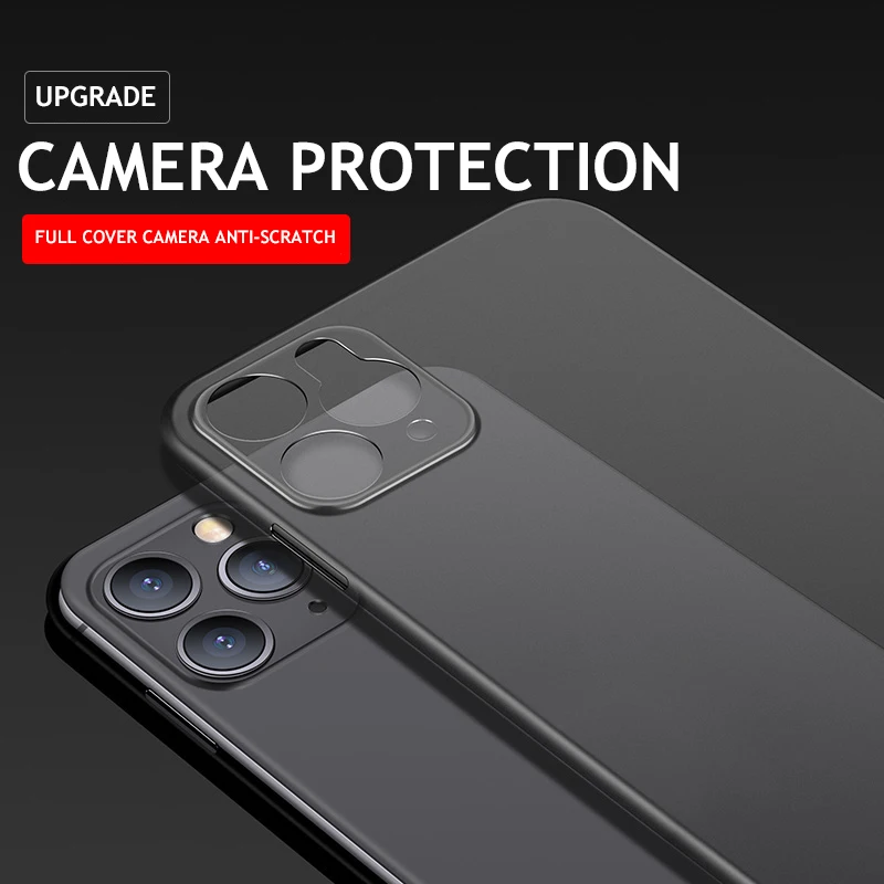 Ультратонкий Прозрачный чехол 0 2 мм для iPhone 11 Pro X XR XS Max мягкий из ТПУ SE 2020 6 6s plus 7 8