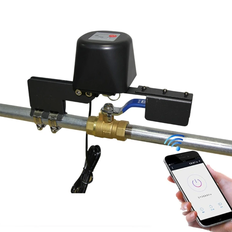 

Tuya Wifi Control Gas Valve Smart Valve Switch for Water Valves, Filling Pools N0PA