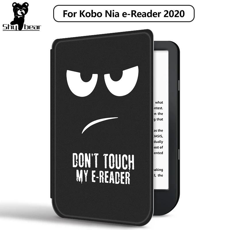 

Slim Case For Kobo Nia Ereader Smart Leather Cover for Kobo Nia Ereader Magnetic Flip Auto sleep and Wake up Lightweight Funda