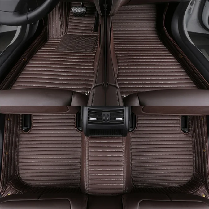 

Custom car floor mats for Nissan X-trail T32 5 seats 2019-2014 waterproof carpets for Xtrail 2018