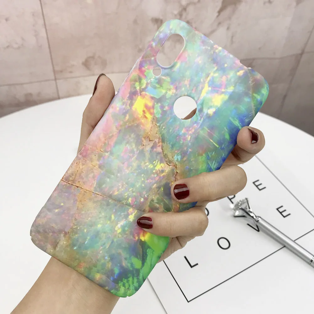 1 Мраморный чехол для телефона huawei P30 Pro P20 Lite, чехол из жесткого поликарбоната, Пластиковая Задняя крышка для huawei mate 20 P20 Pro P30 Lite, чехол - Цвет: 1