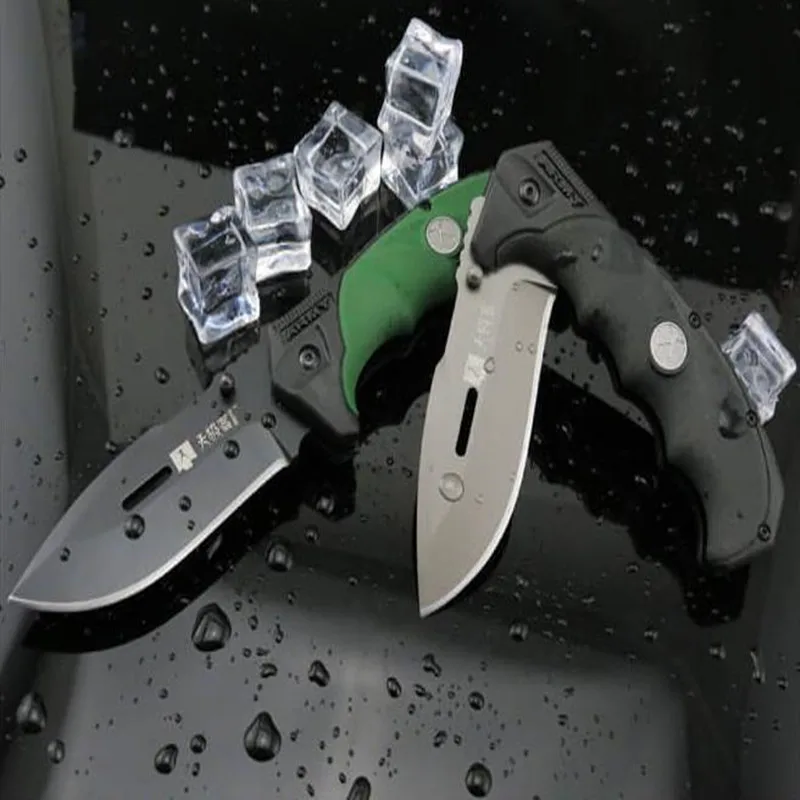 

2021 HW200 Newly Multi-purpose Folding Knives Camping Mountaineering Tool High Hardness Field Self-defense Knife Outdoor Equipp