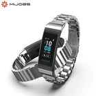 Металлический Ремешок Для Huawei Band 4 Pro, браслет для Huawei Band 3, кожаный ремешок