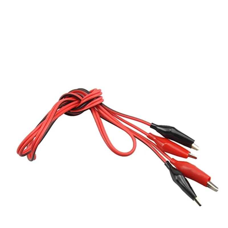 10Pcs 5 Colors Length Double-Ended Alligator Clips Jumper Wire Mini Test DIY Cable Folder Hook |