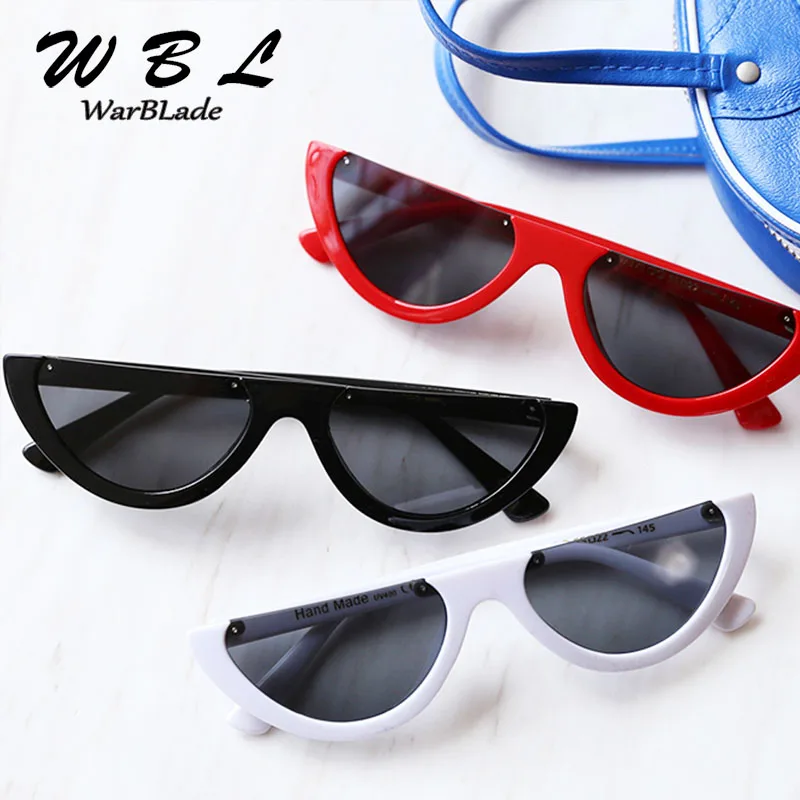 Женские солнцезащитные очки кошачий глаз WarBLade с уникальной полуоправой
