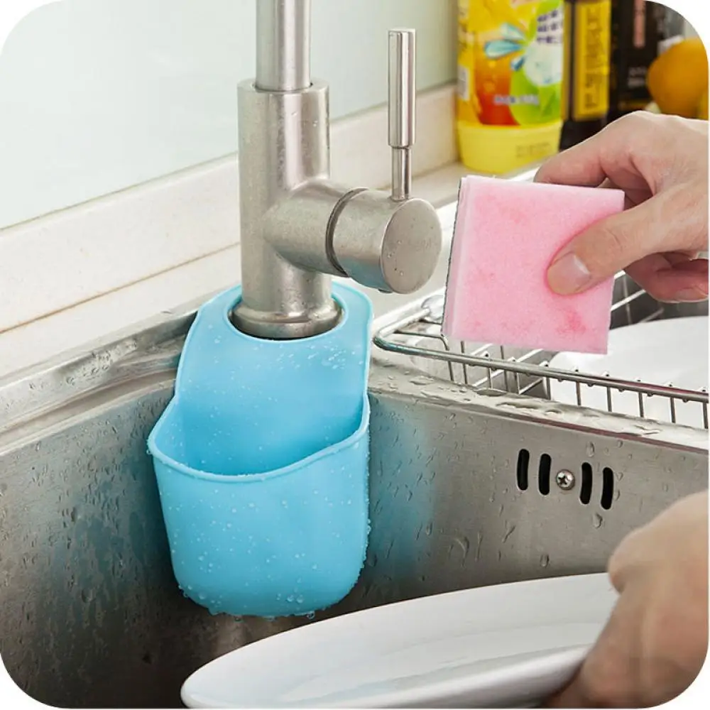 Кран дренажная стойка SinkKitchen держатель губок на раковине Ванная комната висит