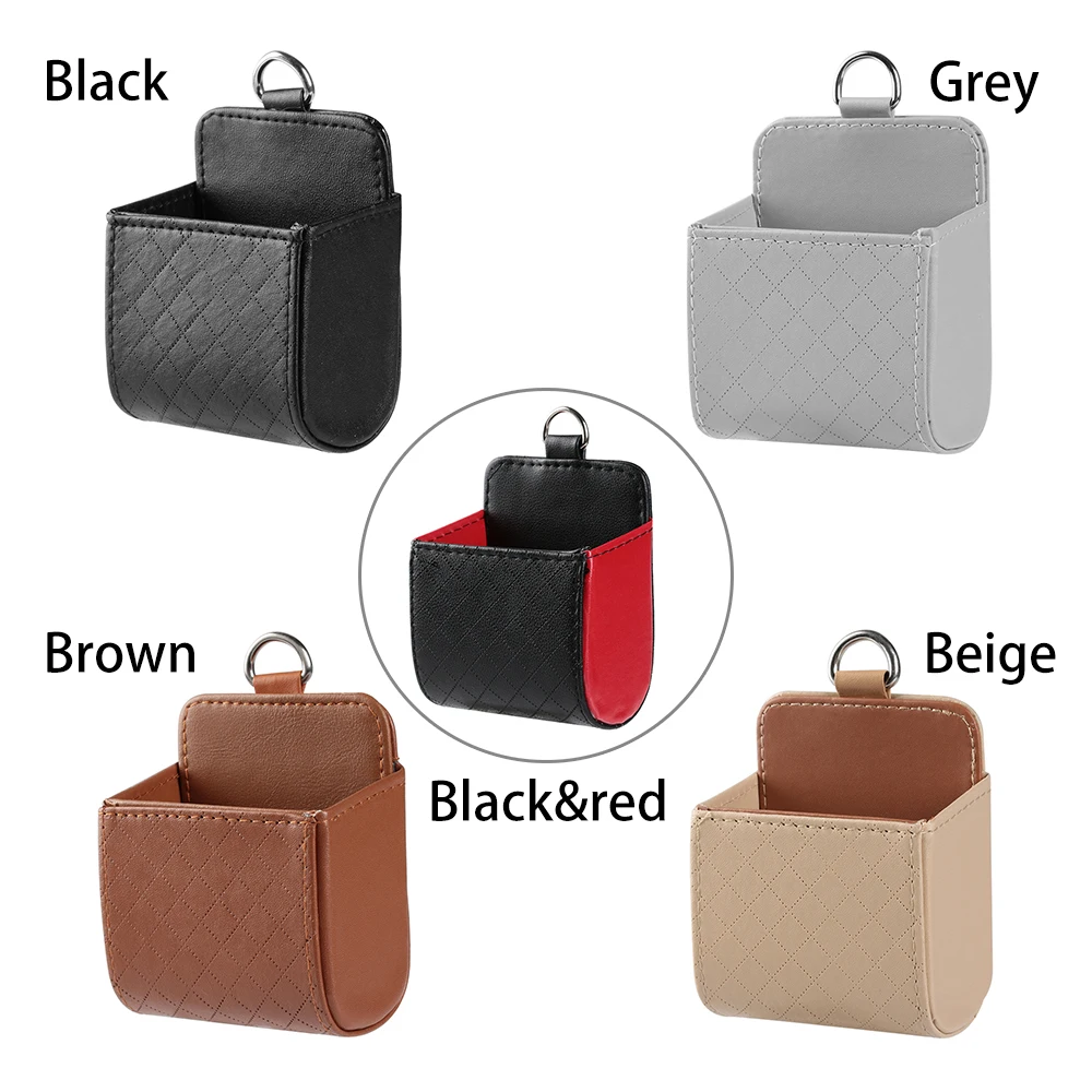 Чехол органайзер из искусственной кожи на заднее сиденье автомобильного