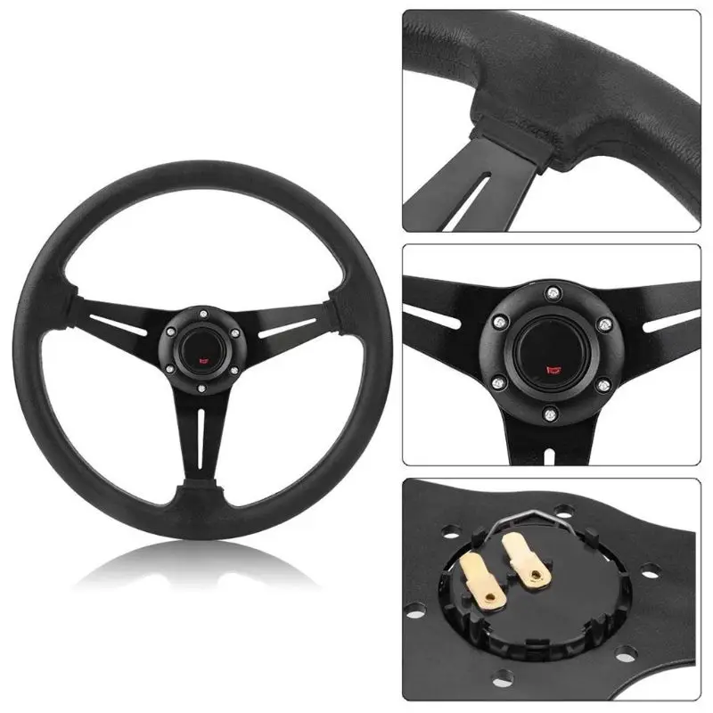 Автомобильное Спортивное Рулевое Колесо гоночного типа высокое качество