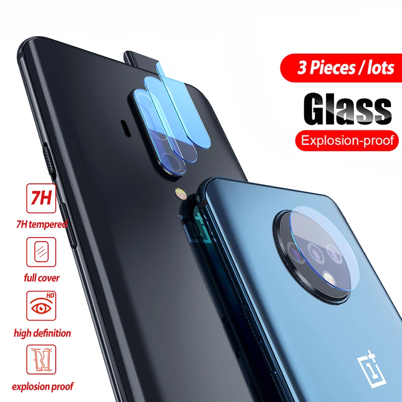 3 шт. задняя крышка для объектива камеры прозрачное закаленное стекло OnePlus 7t Pro 6T 6
