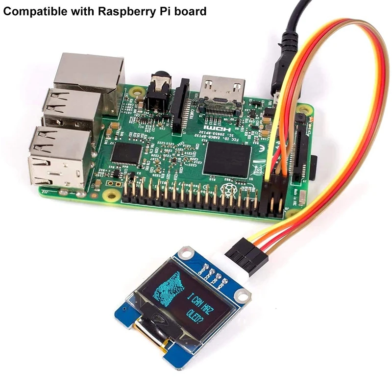 I2C O светодиодный дисплей 0 96 дюйма IIC Серийный ЖК модуль SSD1306 128 64 для Arduino с