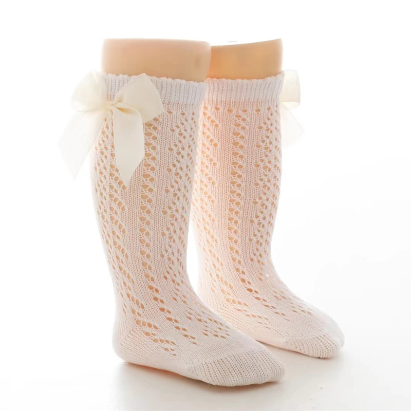 От 0 до 7 лет летняя детская одежда для маленьких детей Носки с бантом девочек