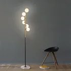 Дизайнерская креативная индивидуальная Напольная Лампа, Современные Простые светодиодные прикроватные лампы в скандинавском стиле для гостиной, кабинета, спальни