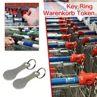 Кольцо для ключей из алюминиевого сплава, 2 шт.