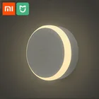 Светодиодный ночник Xiaomi Mijia для коридора, Индукционная Ночная лампа с датчиком, автоматическое освещение, сенсорный выключатель, энергосбережение, умный дом