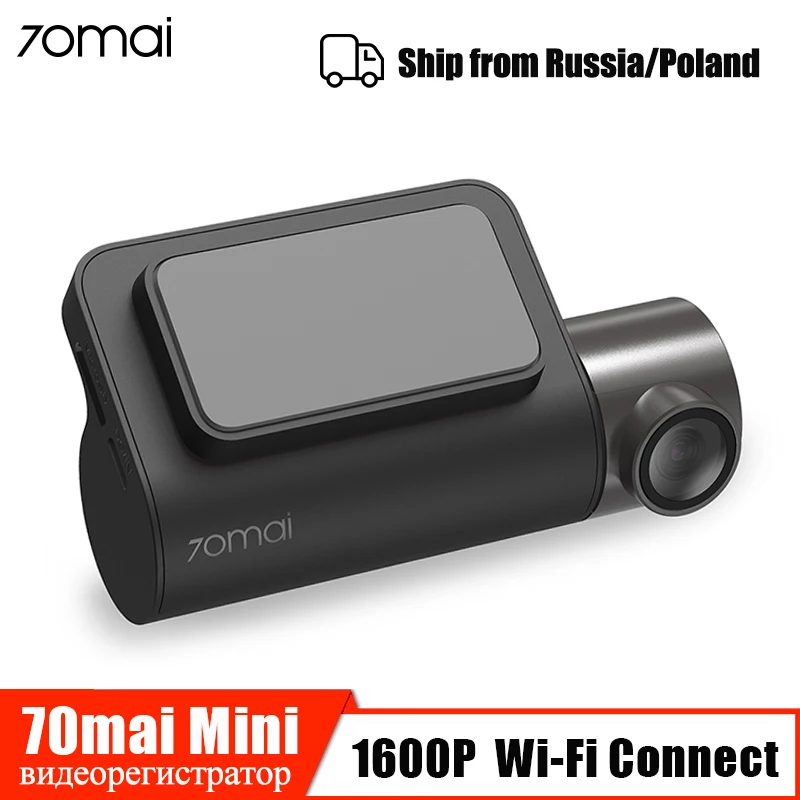70mai Dash Cam Mini 1600P HD Smart car dvr камера Wifi приложение Авто Видео Recoder 140 FOV g-сенсор ночное видение 24H монитор парковки